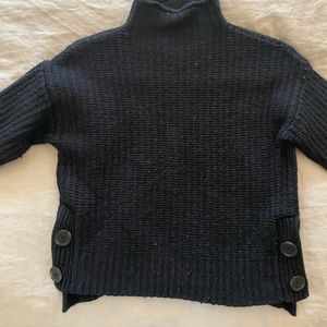 Madeaell black knit swater